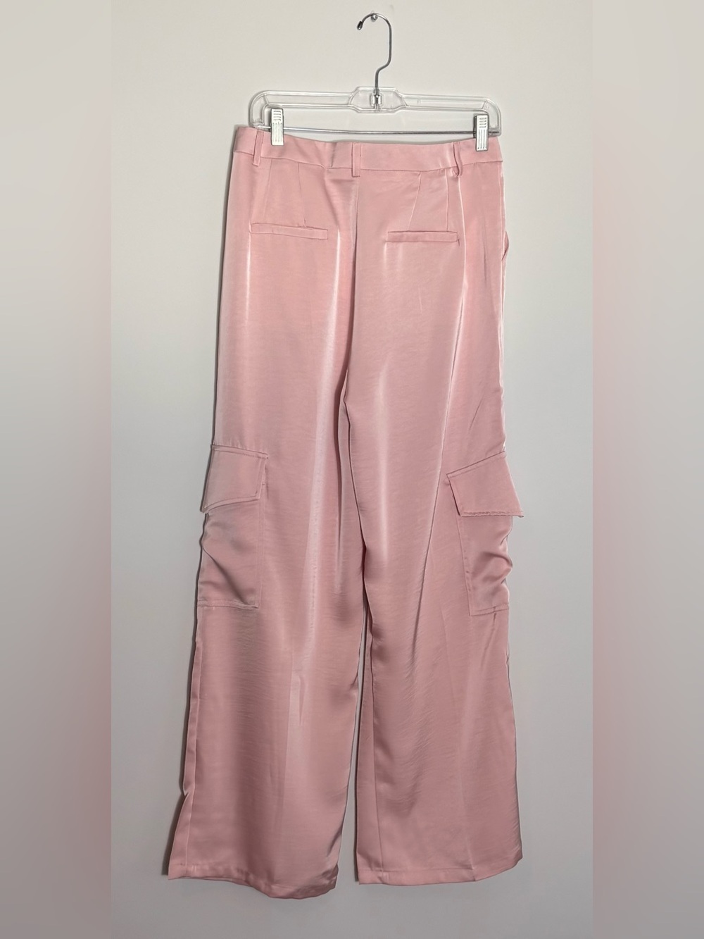 DÈLUC Pousos Satin Cargo Pants – Size Large – NWT - Picture 6 of 10